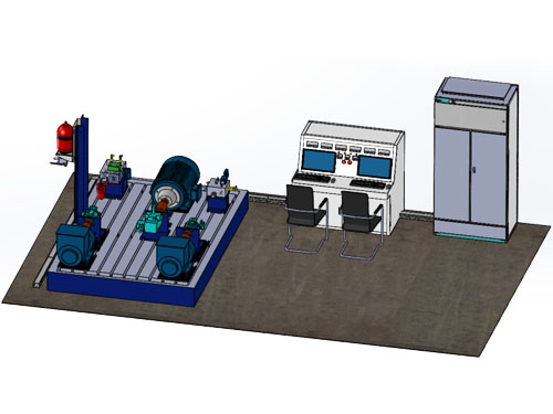 電(diàn)液伺服試驗台